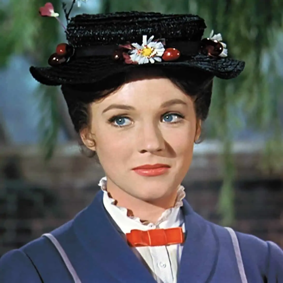 julie andrews mary poppins hat