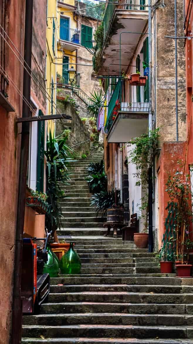 Cinque Terre steps