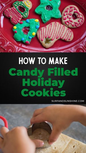 how to make candy filled holiday cookies recipe