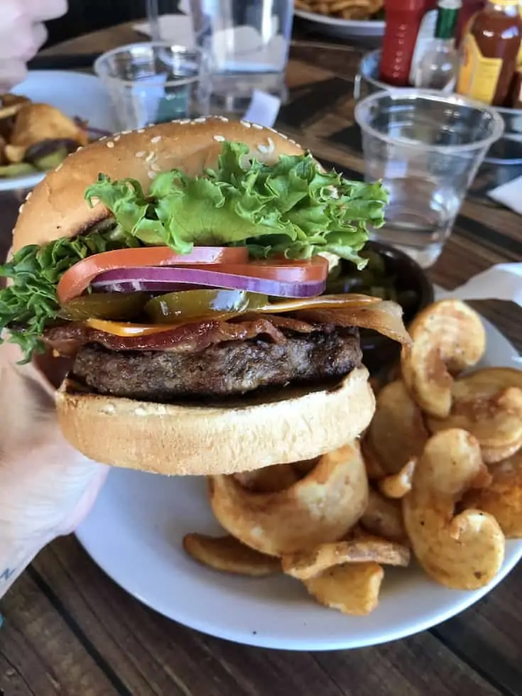 Brian Head Resort burgerBrian Head Resort burger