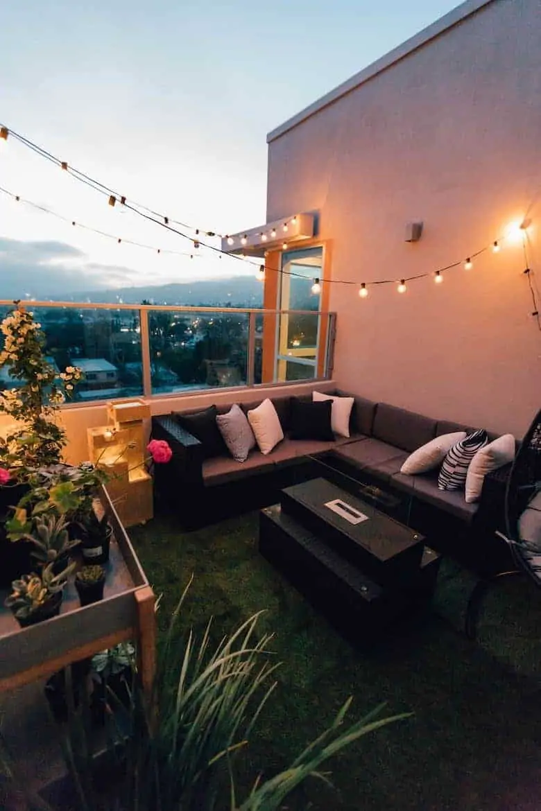 patio string lights