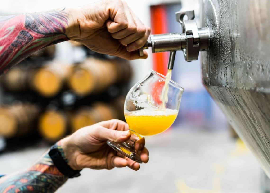 draft beer keg