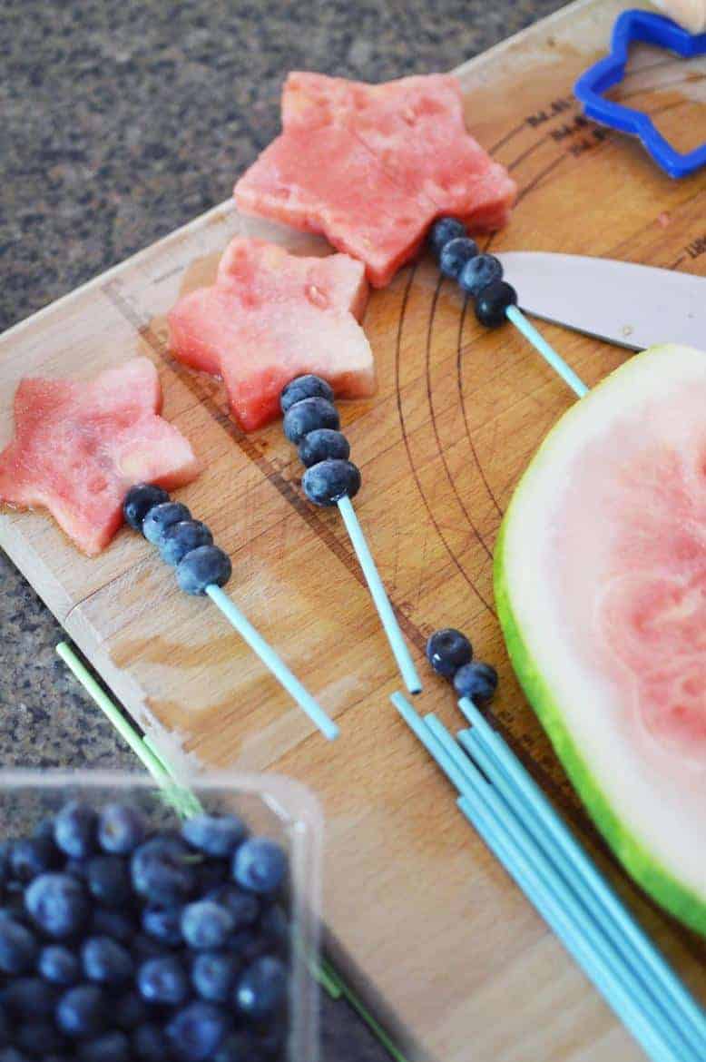red white and blue fruit skewers recipe