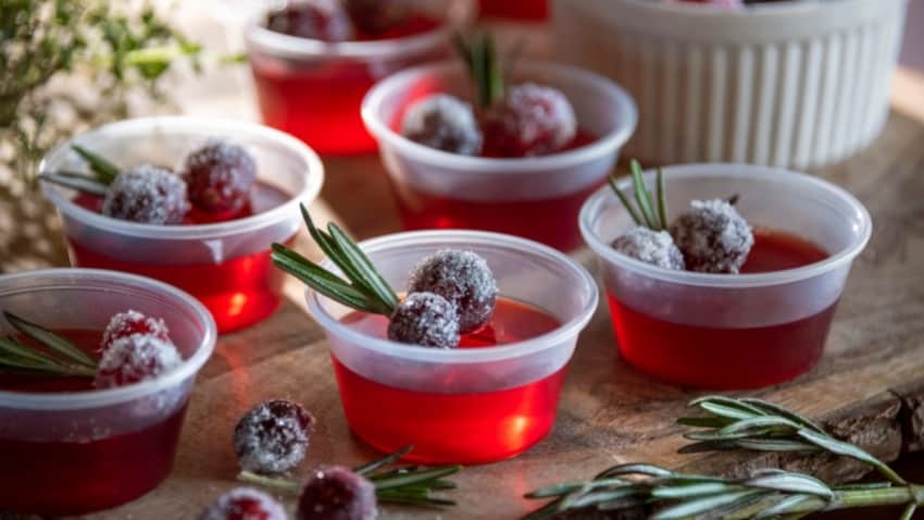 holiday jello shots ideas