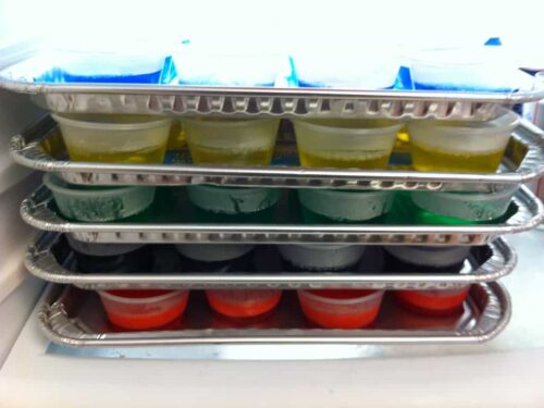 How to make jello shots come out easily