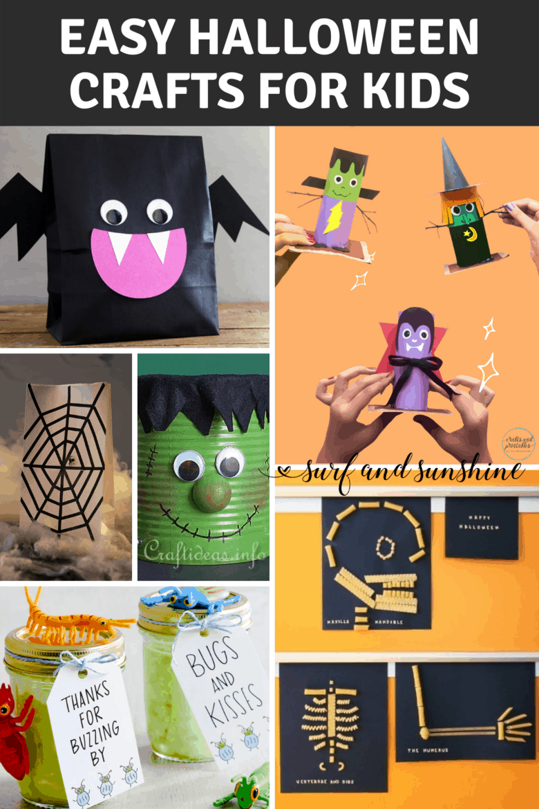12 Fun Halloween Crafts for Kids Easy Halloween Crafts for Kids