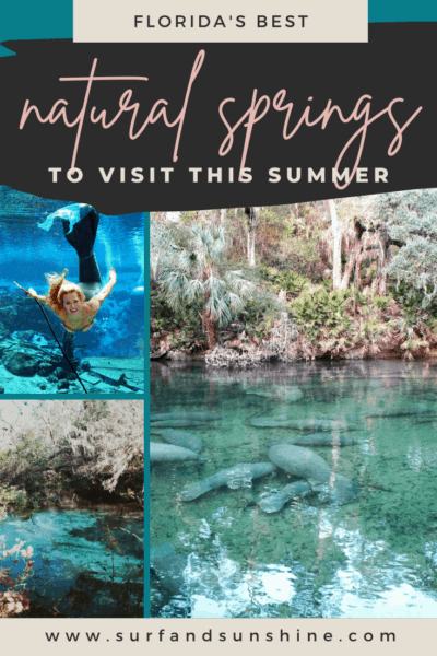 florida's best natural springs to visit this summer