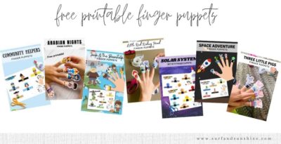 free printable finger puppets for kids