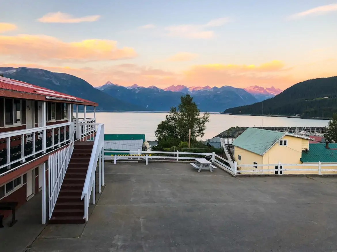 Captain's Choice Motel Haines Alaska location