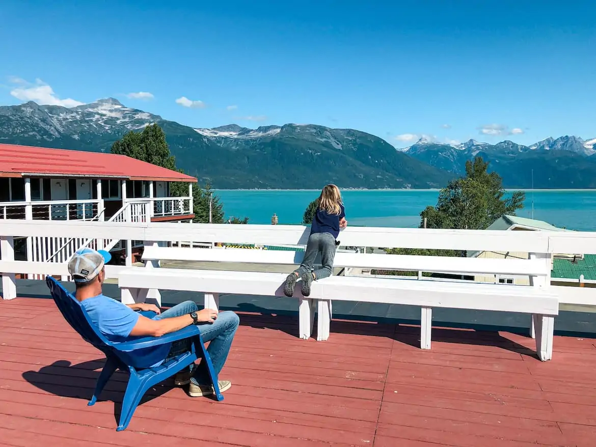 Captain's Choice Motel Haines Alaska view