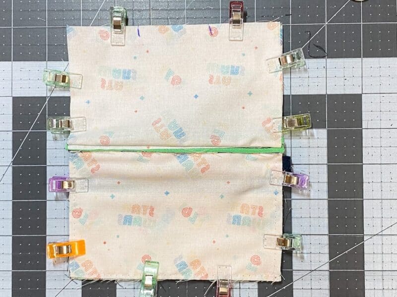 Free Sewing Pattern 2 Zipper DIY Coin Purse With Keyring