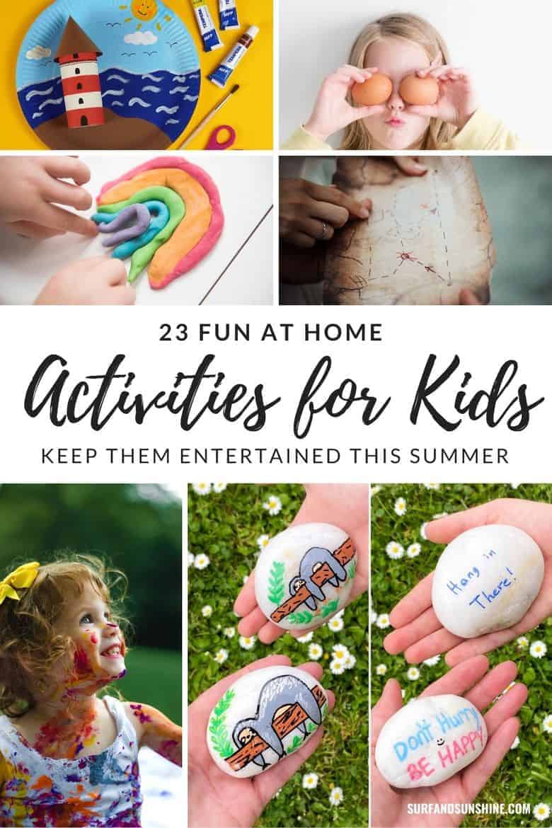 25 Fun Activities For Kids At Home