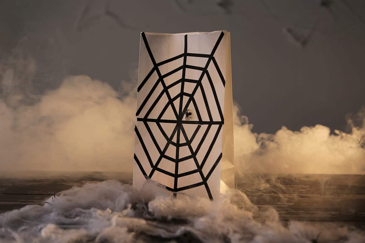 12 Fun Halloween Crafts for Kids Paper Halloween Luminaries
