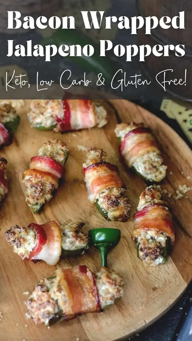 bacon wrapped keto jalapeno poppers