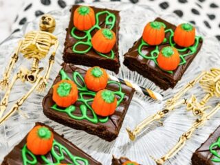 Halloween Brownie Ideas Pumpkin Patch Brownie (4)
