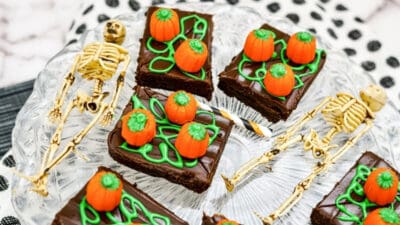 Halloween Brownie Ideas Pumpkin Patch Brownie (4)