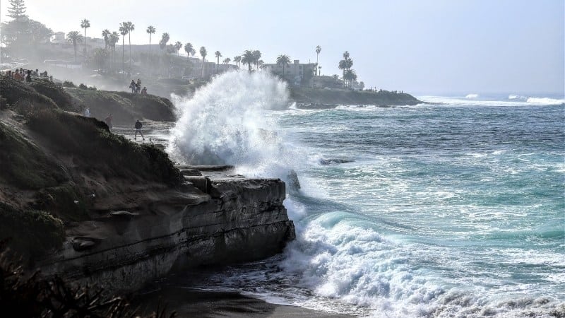 La Jolla Road Trip from Los Angeles La Jolla Cove waves