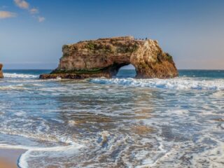 natural bridges state beach