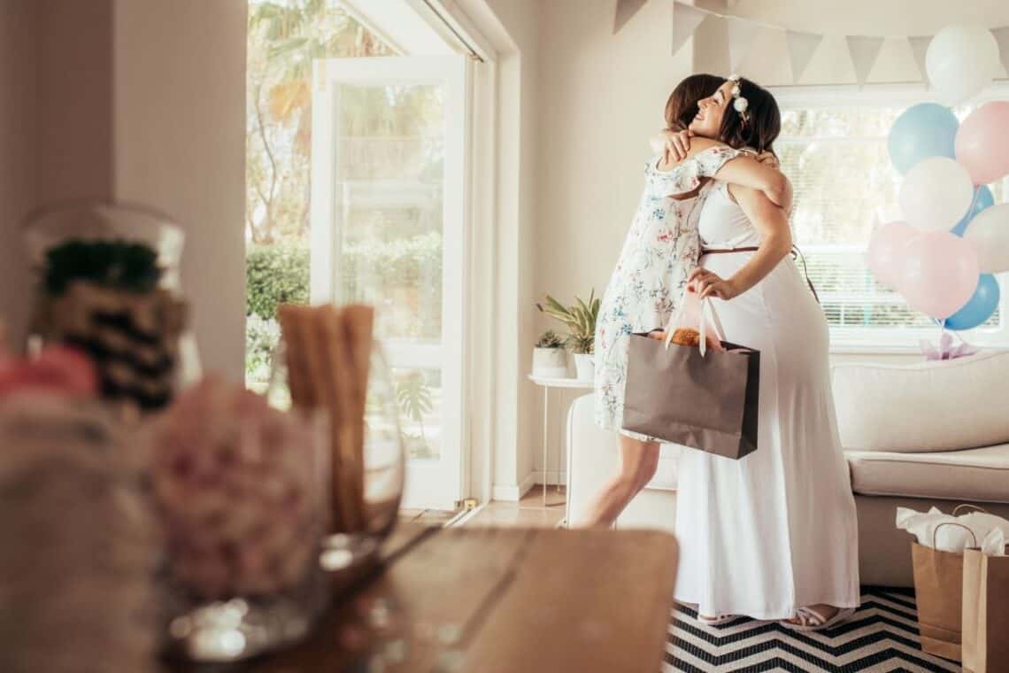 baby shower hug - - 22 Baby Shower Speech Examples