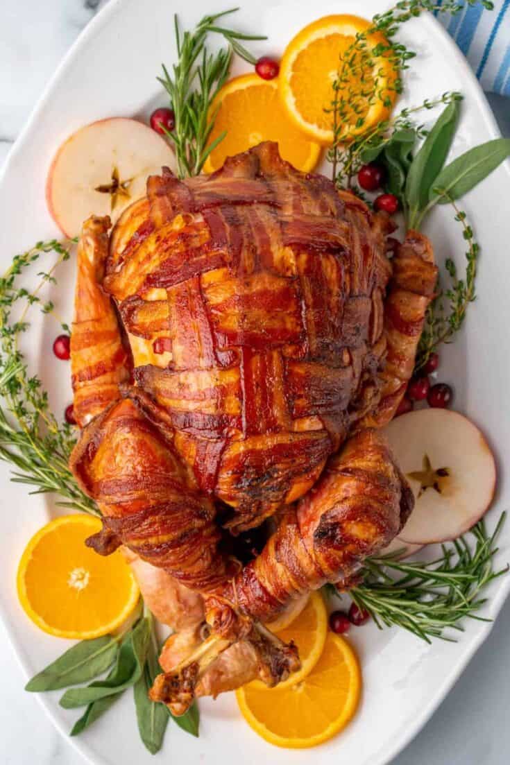 Bacon Wrapped Turkey 1