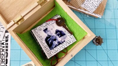 how to make a diy memory box with pull out photos