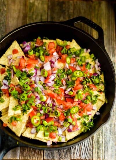 baked shrimp nachos recipe