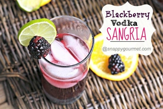 Blackberry Vodka Sangria