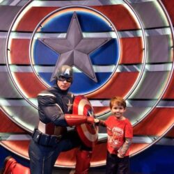 Have a Meet and Greet with Captain America at Disneyland