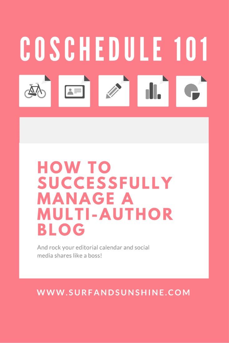 CoSchedule for multi author blog wordpress