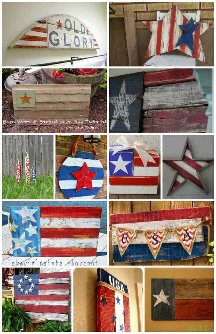 13 Barnwood Projects for the 4th of July