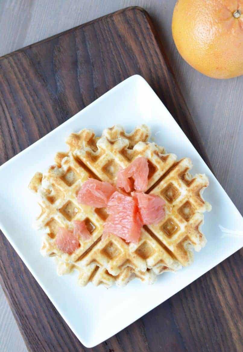 Grapefruit waffles 7