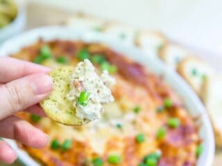 hot cheesy onion dip with bacon recipe