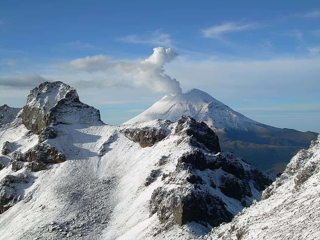 Iztaccihuatl Volcano