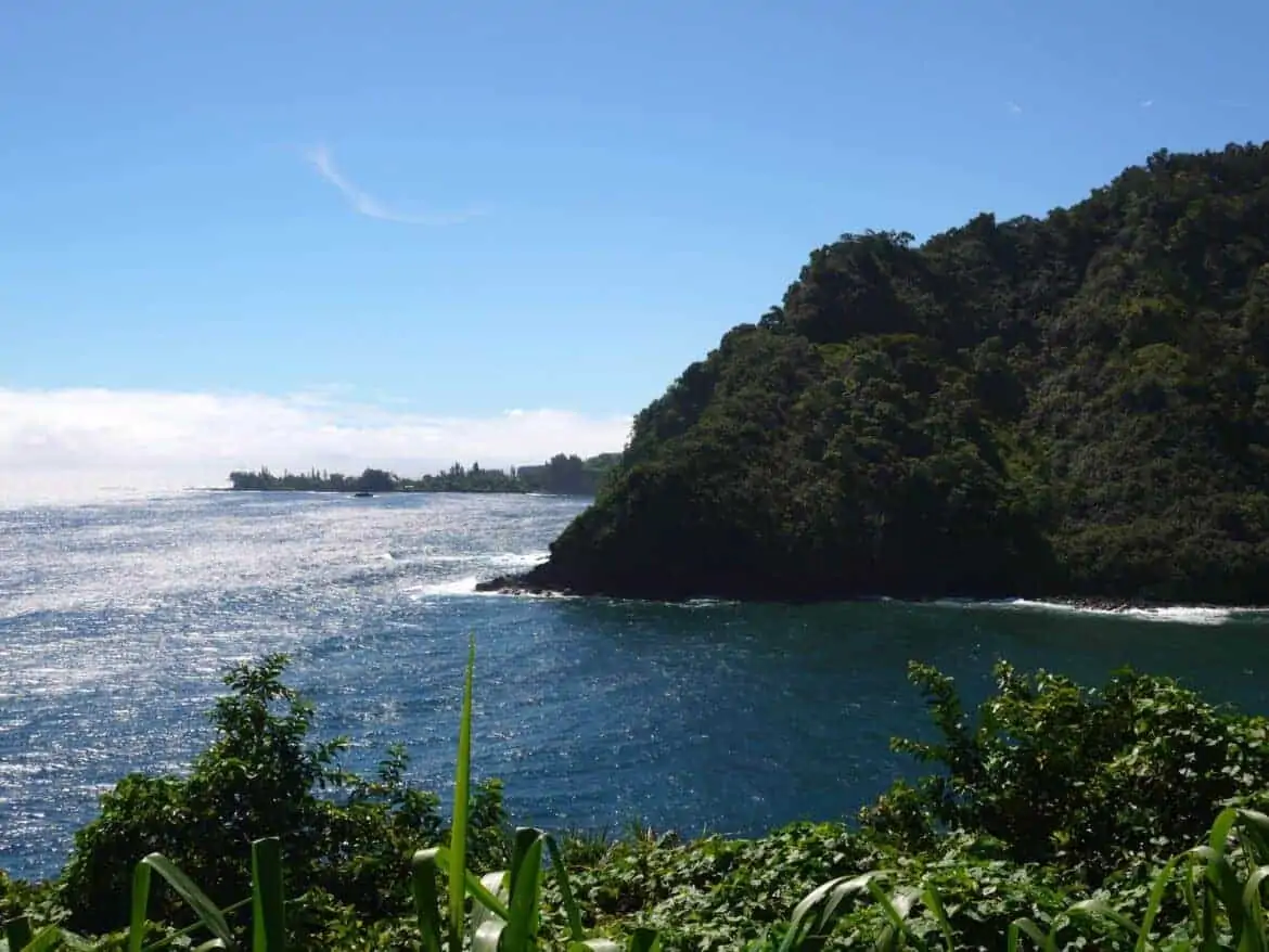Spectacular views on our day trip along the road to Hana.
