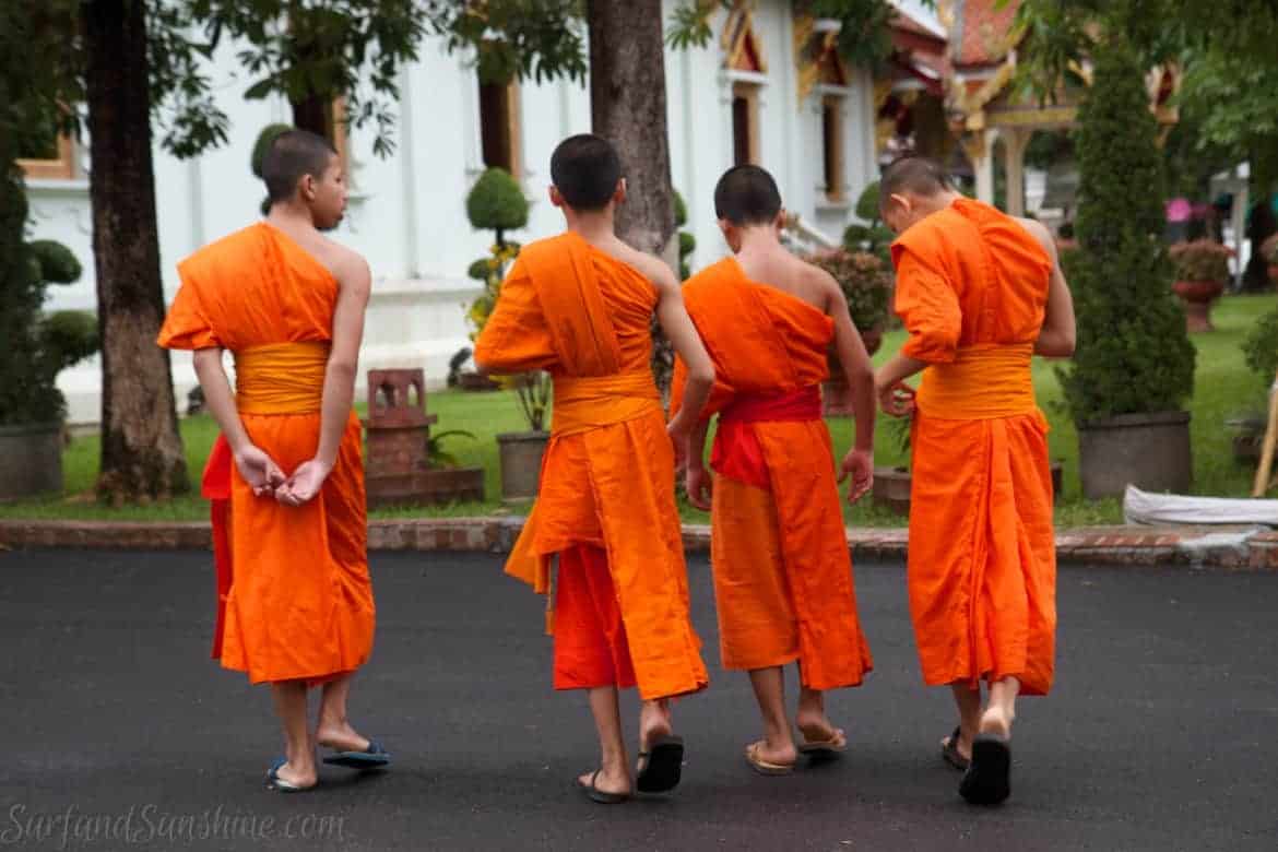 Wat Phra Singh boy monks