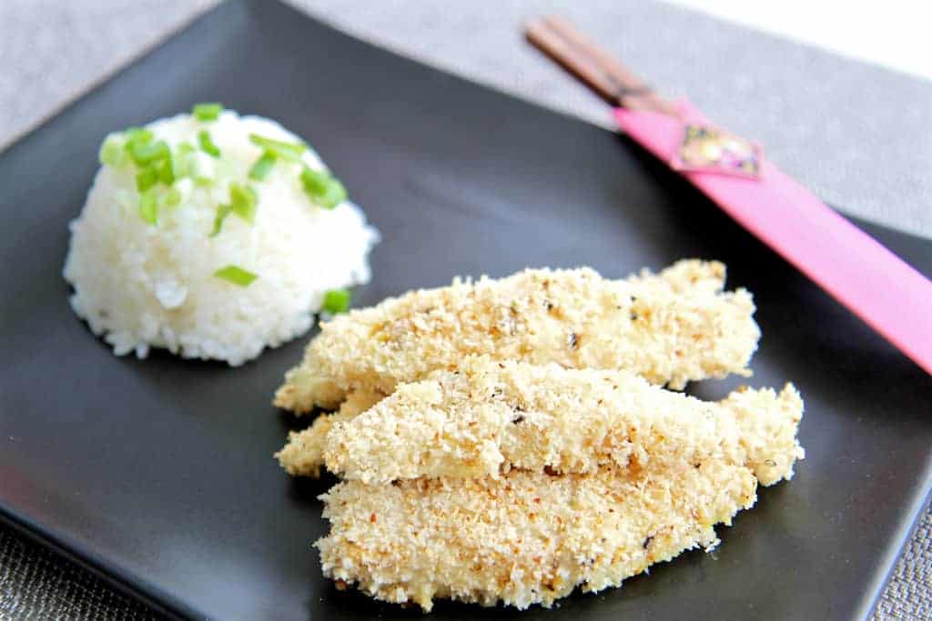 asian inspired spicy baked fish sticks recipe