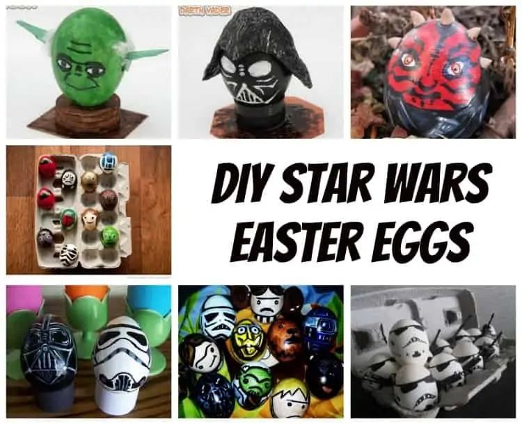 diy star wars easter eggs