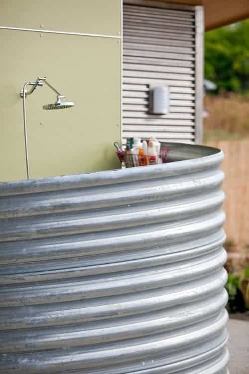 DIY Beach Cottage: Outdoor Showers Source