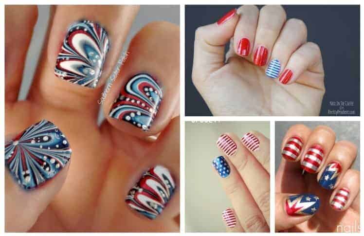 Cute 4th of July Nail Ideas - wide 9