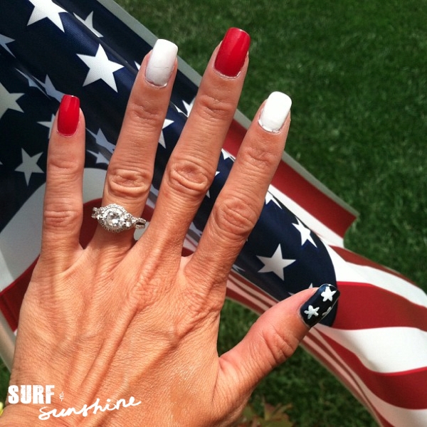 6 DIY Fourth Of July Nail Art Ideas