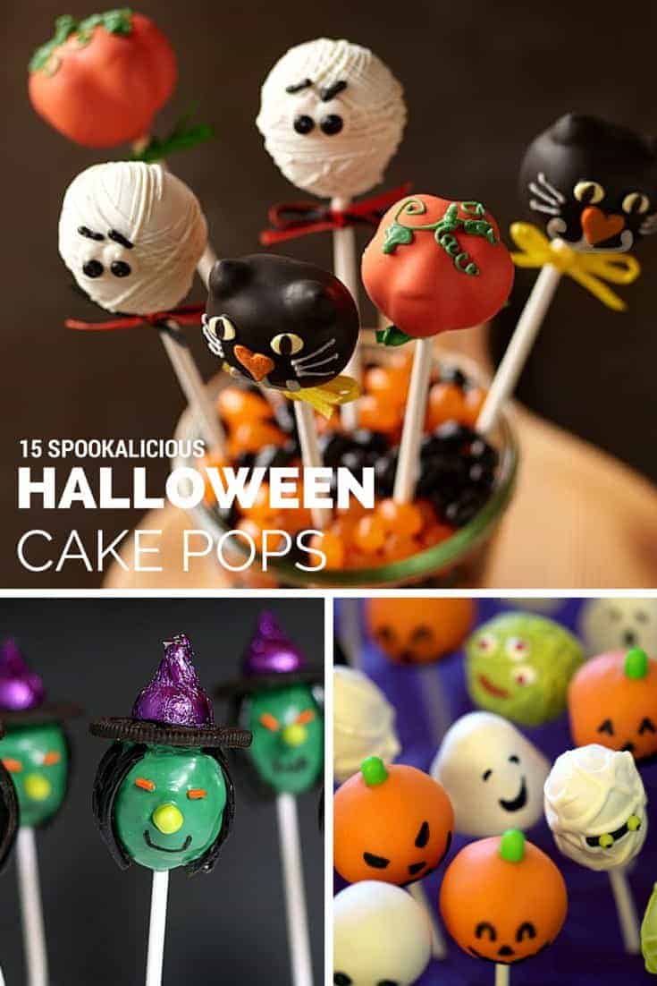 15 Spookalicious Halloween Cake Pops