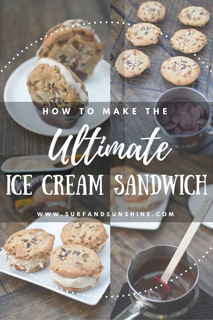 how to make the ultimate ice cream sandwich wide pin