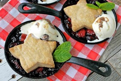 mini mixed berry cobbler recipe 4