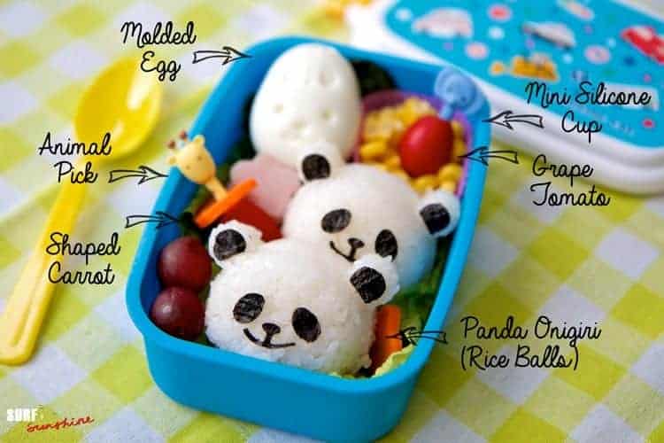 Bento Onigiri Pandas Mit Sushi - Rezepte Suchen