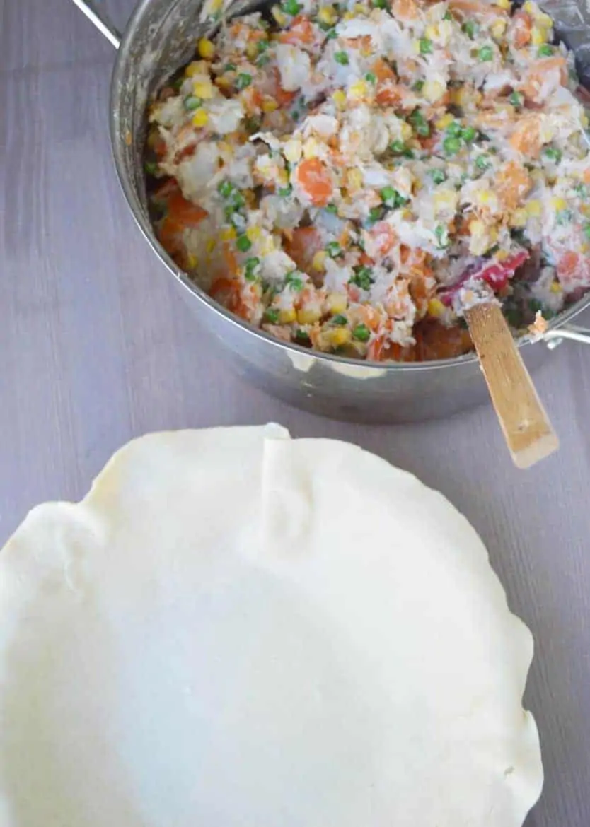 perfectly creamy dairy free chicken pot pie recipe
