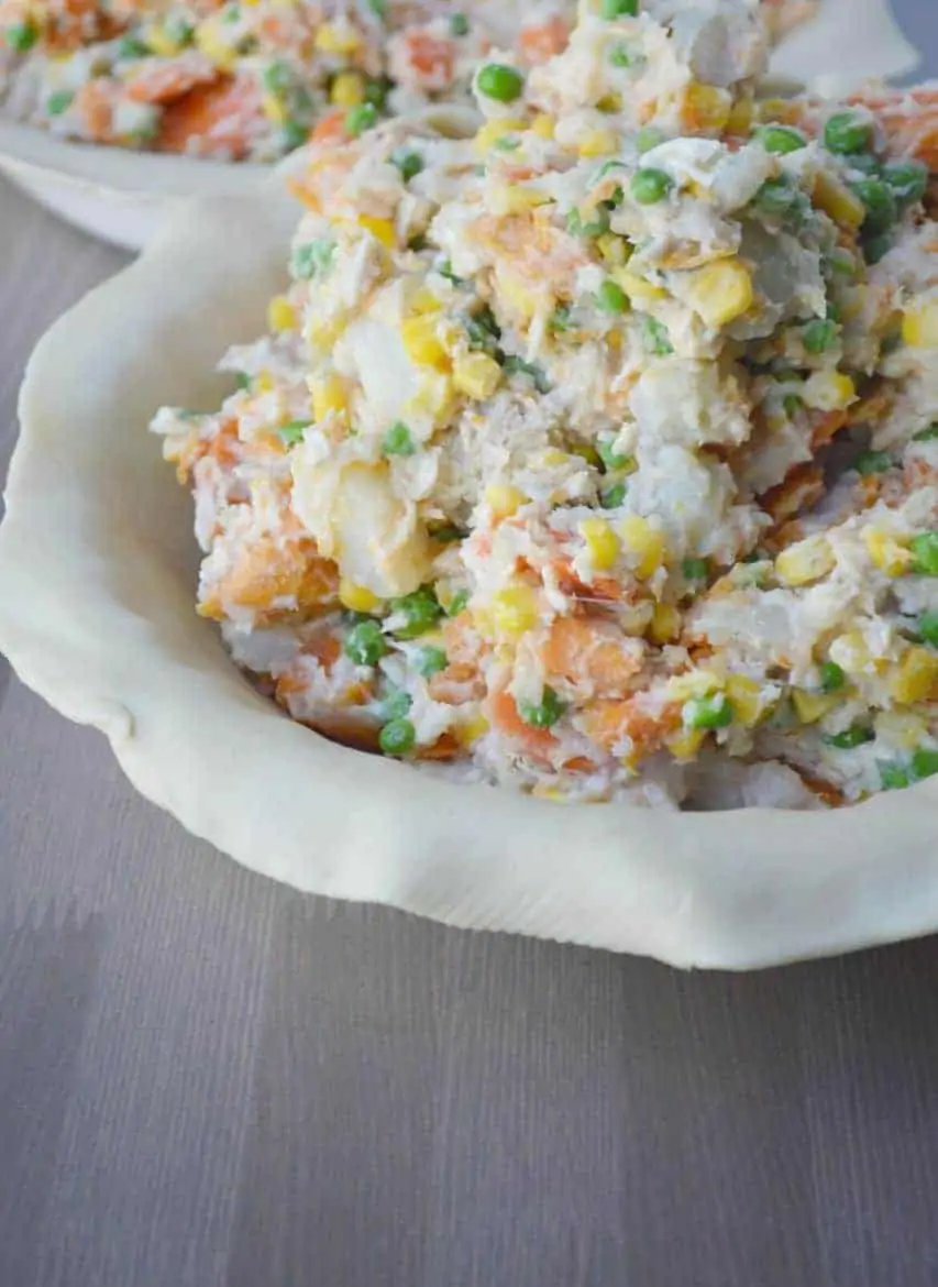 perfectly creamy dairy free chicken pot pie recipe