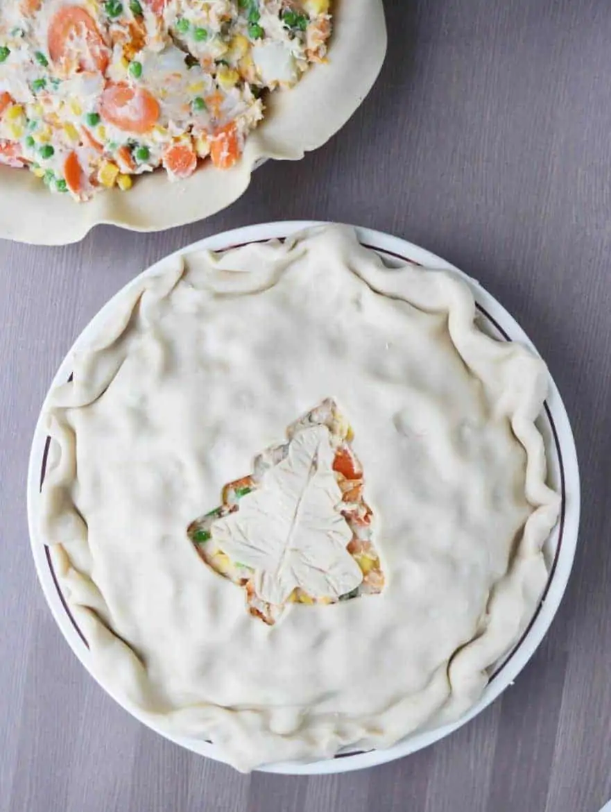 perfectly creamy dairy free chicken pot pie recipe