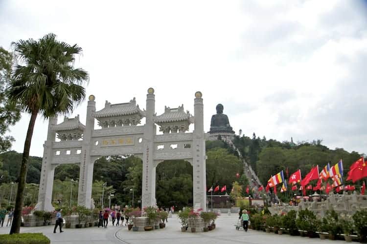 po lin monastery lantau island hong kong